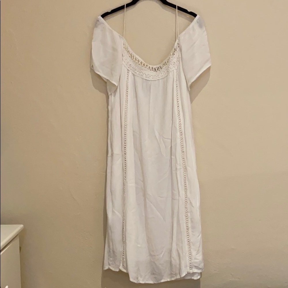 White Boho Dress